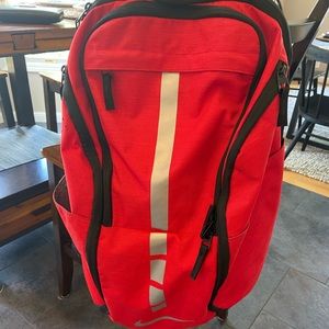 Red Nike Elite Basketball Bag